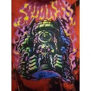 Sullen Men’s Graphic Hoodie Fortress Sz Small Oversized A10 NWT Excellen